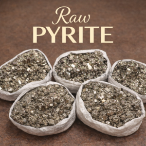 Natural Cubic Raw Pyrite