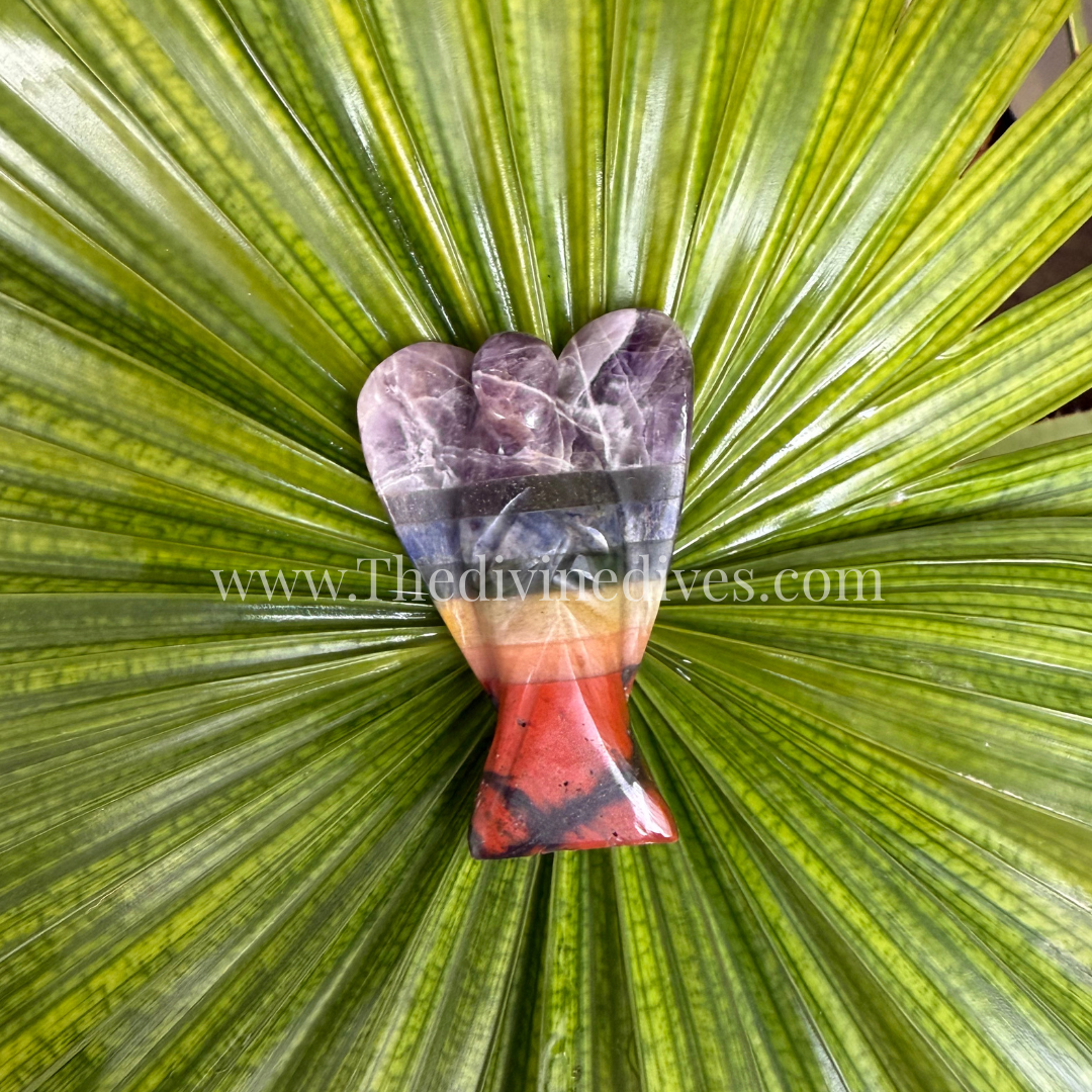 Seven Chakra Angel (2 Inch)