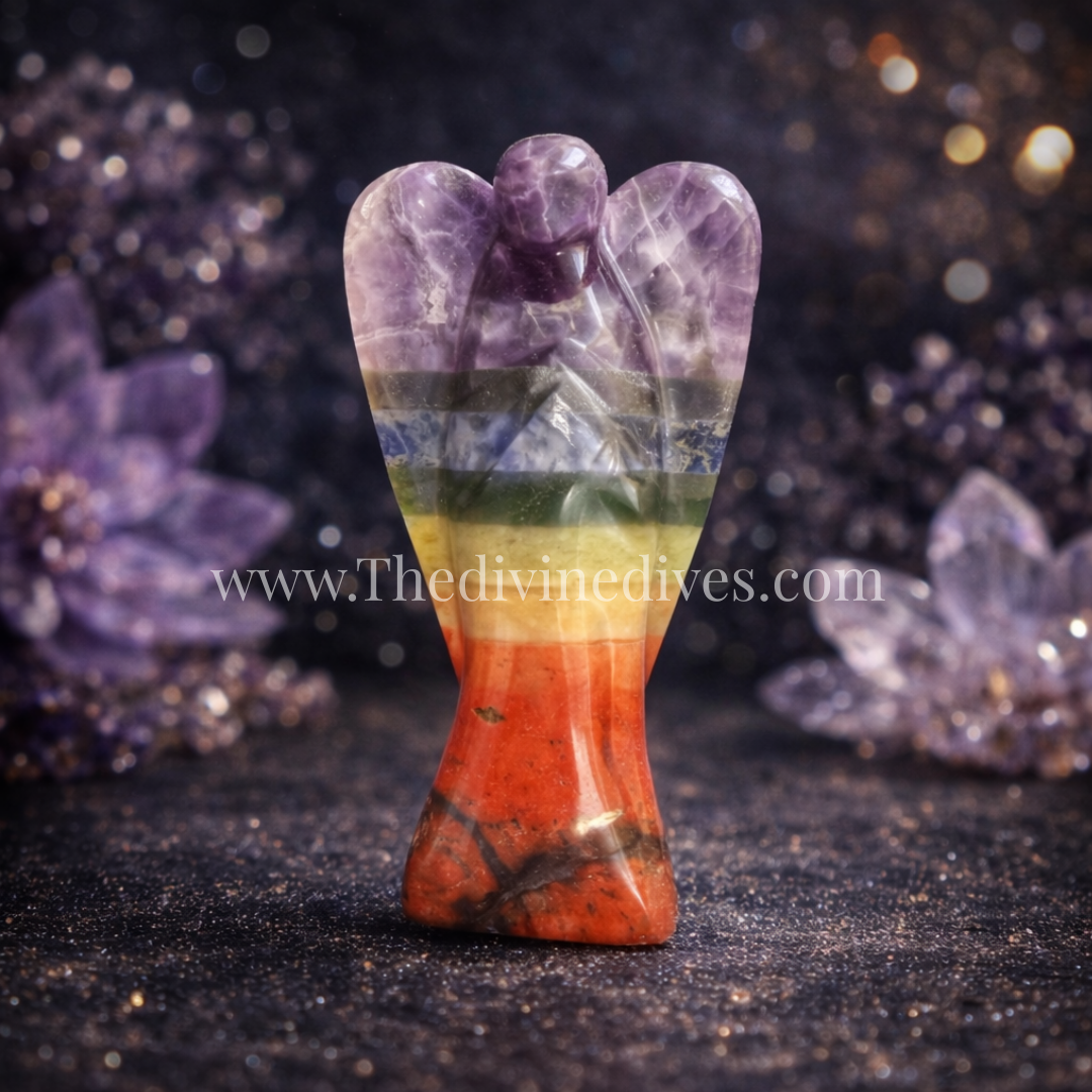 Seven Chakra Angel (2 Inch) - Image 2