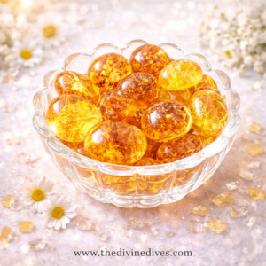 Heated Citrine Tumbles