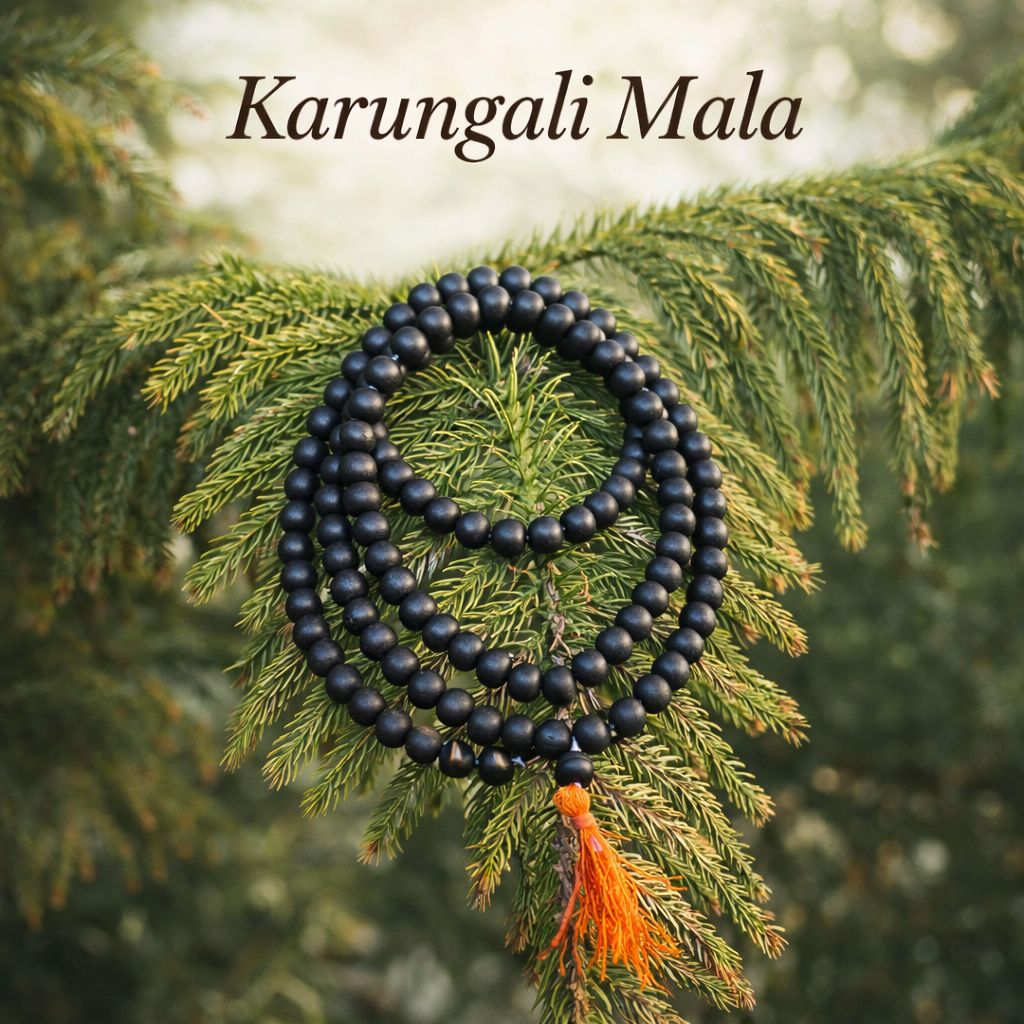 Karungali Jaap Mala β Sacred Ebony Wood Mala - Image 3