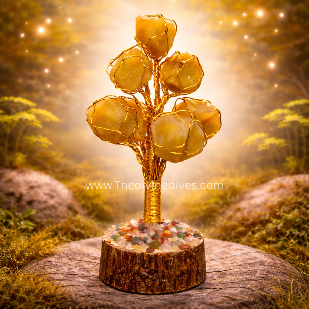 Yellow Aventurine Baby Crystal Tree