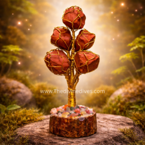 Red Jasper Baby Crystal Tree
